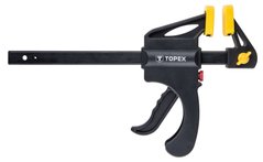 Струбцина TOPEX, автоматична, 150х60 мм