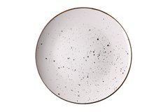 Тарілка обідня Ardesto Bagheria, 26 см, Bright white, кераміка