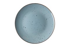 Тарелка обеденная Ardesto Bagheria, 26 см, Misty blue, керамика