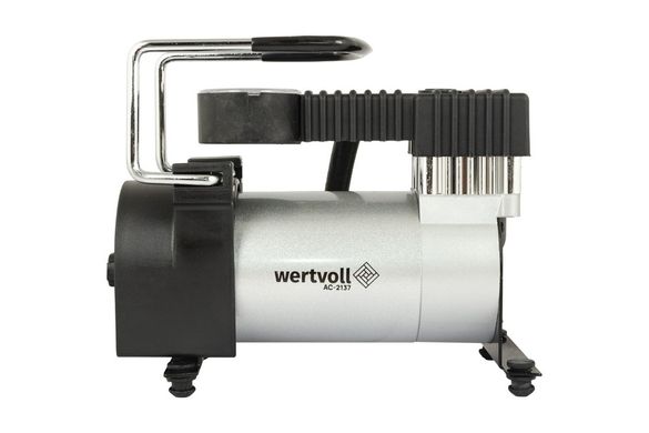 Компресор автомобільний WERTVOLL 12 V 150 PSI 8 A 100 Вт 37 л/хв сумка AC-2137