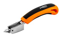 Антистеплер Neo Tools, съемник для всех скоб, металлический корпус покрытый пластмассой.