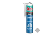 Герметик поліуретановий (будівельний) AKFIX P635 310 мл/410 г сірий AA116