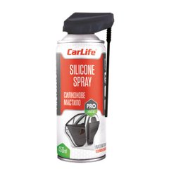 Смазка силиконовая CarLife Silicone Spray Professional, 450 мл
