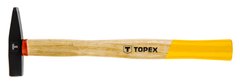 Молоток столярный TOPEX, 100 г, рукоятка деревянная