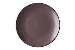Тарілка обідня Ardesto Lucca, 26 см, Grey brown, кераміка