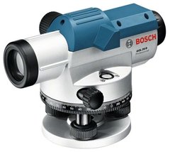 Нівелір оптичний Bosch GOL 20D, зум х20, ± 3.0 мм на 30 м, 60 м, 1.5 кг