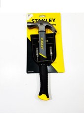 Молоток 450г Stanley® Grey Fiberglass Curve Claw с загнутым гвоздодером (1-51-529)
