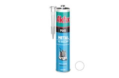 Герметик поліуретановий (авто) AKFIX P645 310 мл/400 г білий AA102
