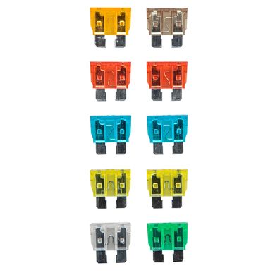 Набір автомобільних запобіжників Neo Tools, 11мм, 5-30А, 10 шт.