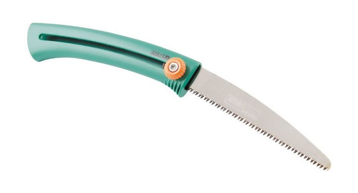 Ножівка садова MASTERTOOL висувна 160 мм 7TPI загартований зуб 3-D заточка 14-6011