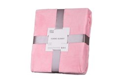 Плед Ardesto Flannel, 200х220см, розовый, 100% полиэстер.