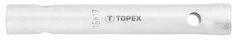 Ключ торцевий TOPEX, трубчастий, двосторонній, 16х17 мм, 150 мм