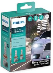 Лампа світлодіодна Philips Led-Fog H8/H11/H16 Ultinon Pro5000 +160%, 2 шт/комплект