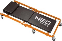 Тележка Neo Tools для работы под автомобилем, на роликах, 93x44x10.5 см