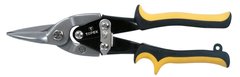 Ножницы по металлу TOPEX, прямые, 250 мм