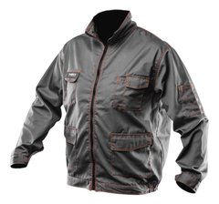 Куртка робоча NEO, розмір L (52), 245 г/м2, світлоповертаючі елементи, міцні кишені, сіра
