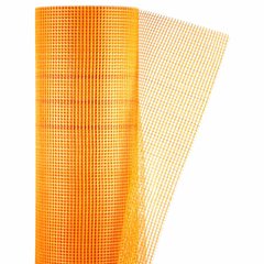 Склосітка штукатурна лугостійка оранжева 145г/м2 5×5мм 1×50м SIGMA (8406831)