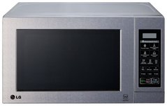 Микроволновая печь LG, 20л, электрон. управление, 700Вт, дисплей, серебристый