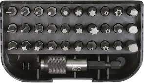 Набор вставок 1/4"х25мм 31-я единица с магнитным держателем EXPERT (1-13-903)