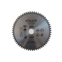 Диск пильний ламінат/алюміній/пластик Sturm 9020-210-30-60TA, 210х30 мм 60 зубів