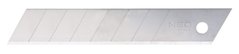 Лезвие сегментированное Neo Tools, 18мм, толщина 0.5мм, 10шт.