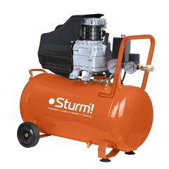 Воздушный компрессор (1500 Вт, 50 л) Sturm AC93155