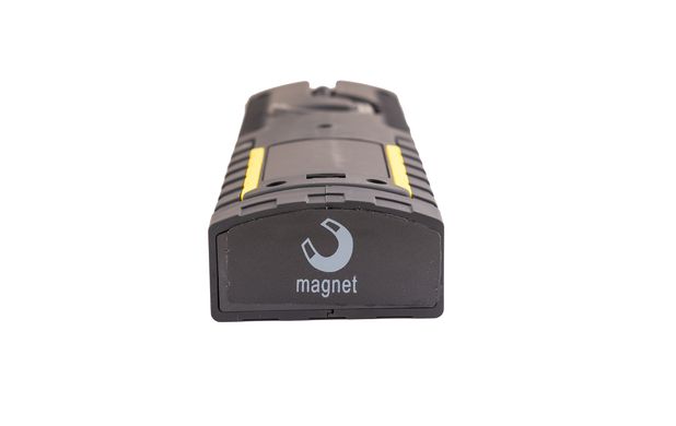Ліхтар магнітний з підвісом MASTERTOOL 220х54х28 мм 4xLED+COB LED 3xAAA ABS 94-0808