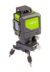 Уровень лазерный MPT PROFI H360+V 2 лазерные головки GREEN 0.3 мм/м 45 м тренога сумка MLL505