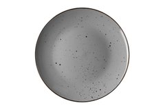 Тарілка обідня Ardesto Bagheria, 26 см, Grey, кераміка