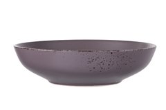 Тарелка суповая Ardesto Lucca, 20 см, Grey brown, керамика