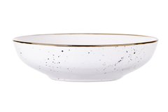 Тарелка суповая Ardesto Bagheria, 20 см, Bright white, керамика