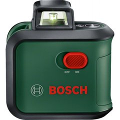 Нівелір лазерний Bosch UniversalLevel 360 +висок, діапазон± 4°,± 0.4 мм на 30 м до 24 м, 0.56 кг