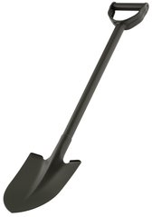 Лопата штикова Bushcraft, сталевий держак, 1.5 мм, 78 см, 0.93кг, 2E