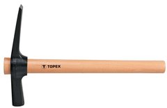 Молоток-кирка TOPEX, 700г, рукоятка дерев'яна