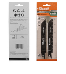 Пиляльні полотна для шабельної пилки по металу Sturm 9019-04-S922BF, 2шт 152мм