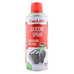 Смазка силиконовая CarLife Silicone Spray, 450 мл