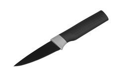 Кухонний ніж для овочів Ardesto Black Mars, 19 см, чорний, нерж. сталь, пластик