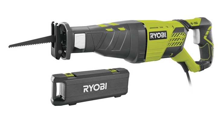 Пилка шабельна Ryobi RRS1200-K, 1200Вт, 0-3000 рух/хв, хід 30мм, 5.25кг
