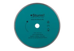 Алмазний диск безперервний. Sturm d=230 мм 9020-04-230x22-WC