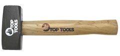 Молоток кувалда Top Tools, 1250 г, дерев'яна рукоятка