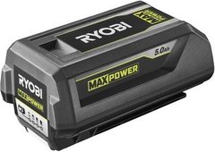 Акумулятор Ryobi RY36B50B, MAX POWER 36В, 5.0Ач, Lithium+, 1.42 кг