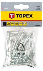 Заклепки TOPEX, алюминиевые, 50 шт., 3.2x10 мм