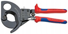 Ножиці для різання кабелів (за принципом тріскачки) Knipex, 280 мм 95 31 280