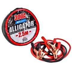 Провода-прикуриватели Alligator 300А, 2,5м