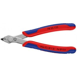 Кусачки прецизійні для найтонших робіт з різання Electronic Super Knips® Knipex, 125 мм 78 23