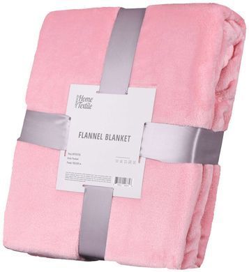 Плед Ardesto Flannel, 160х200см, розовый, 100% полиэстер.