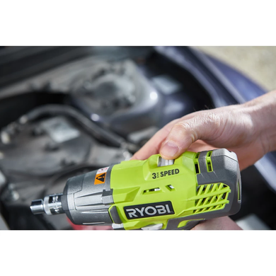 Гайкокрут ударный Ryobi ONE+ R18iW3-0 18В 1/2", 400 Нм, 3-х шв. (без АКБ и ЗУ)