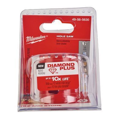 Коронка алмазна Diamond Plus MILWAUKEE, діаметр 38мм (5/8''х18) (свердління з водою) (заміна на 4932500116)