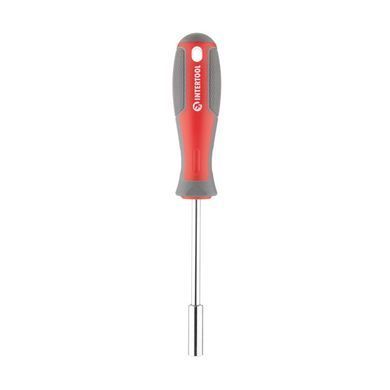 Викрутка з&nbsp;магнітним тримачем для насадок 1/4", 100 мм , Cr-V INTERTOOL VT-3300