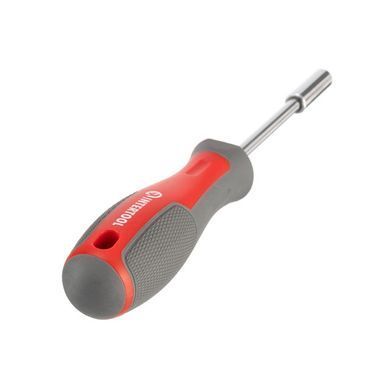 Викрутка з&nbsp;магнітним тримачем для насадок 1/4", 100 мм , Cr-V INTERTOOL VT-3300